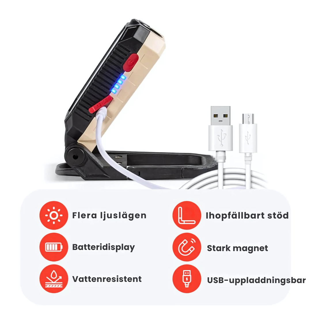 MinMio Magnetisk Arbetslampa